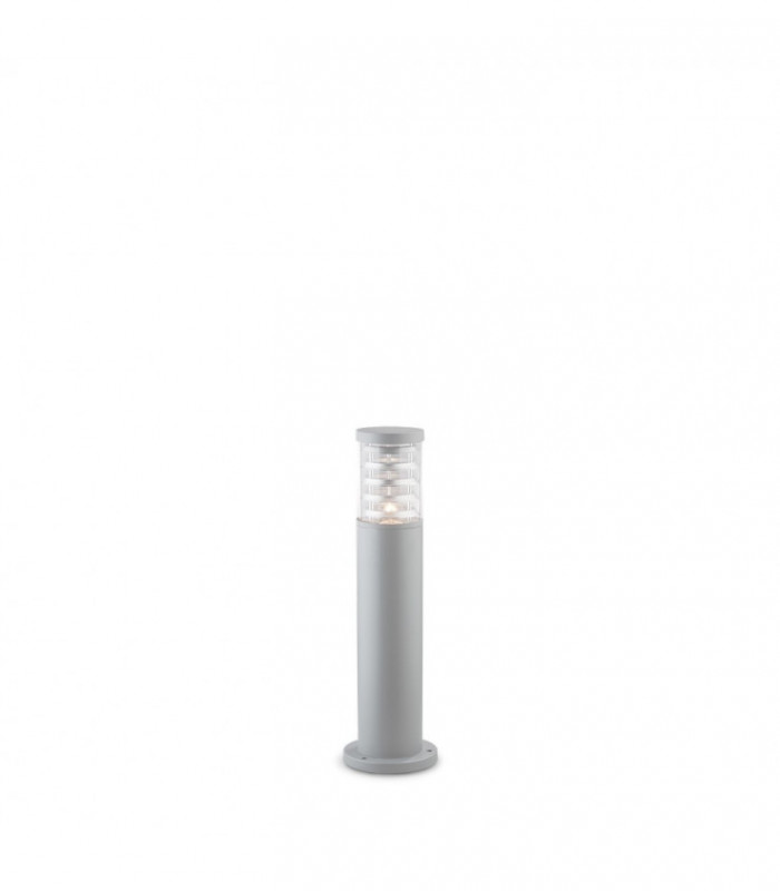 Outdoor Bollard Lamp 1 Light Grey IP54, E27