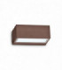 Outdoor Up Down Wall Lamp 1 Light Coffee IP44, G9