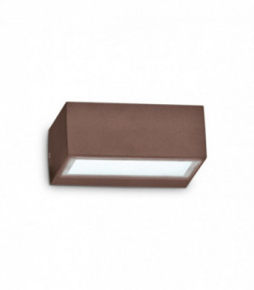 Outdoor Up Down Wall Lamp 1 Light Coffee IP44, G9