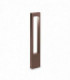 Outdoor Bollard Lamp 1 Light Coffee IP44, G9
