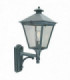 1 Light Wall Up Lantern - Verdigris IP54