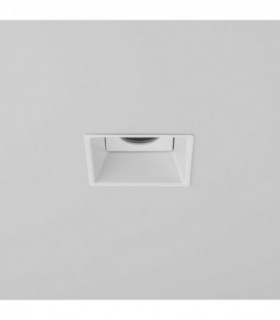 LED Square Recessed Downlight IP65 Fire-Rated Matt White