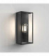 Outdoor LED Wall Lantern Textured Black IP44, E27