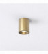 Coastal Outdoor Round LED Surface Mounted Downlight Brass IP44
