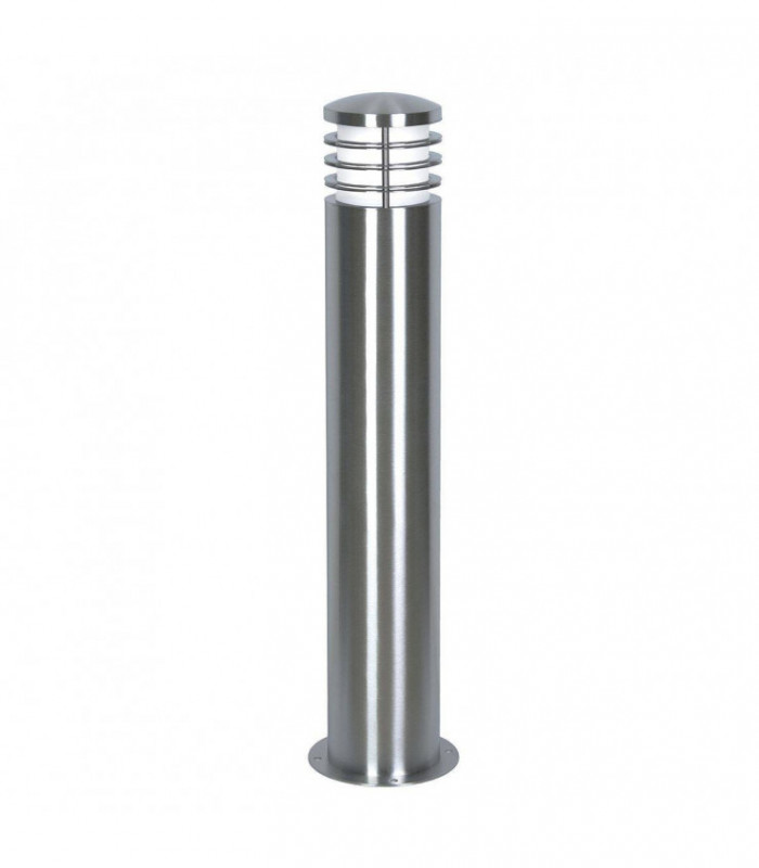 1 Light Outdoor Bollard Light Stainless Steel IP44, E27