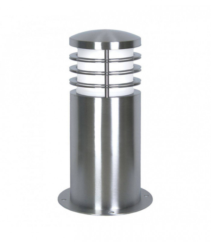 1 Light Outdoor Mini Bollard Light Stainless Steel IP44, E27