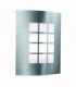 1 Light Outdoor Garden Wall Light Stainless Steel IP44, E27