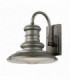 1 Light Outdoor Medium Dome Wall Lantern Light Tarnished IP44, E27