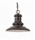 1 Light Medium Outdoor Ceiling Chain Lantern Restoration Bronze, E27