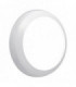 Outdoor Integrated LED Wall Gloss White & Opal 1 Light IP65