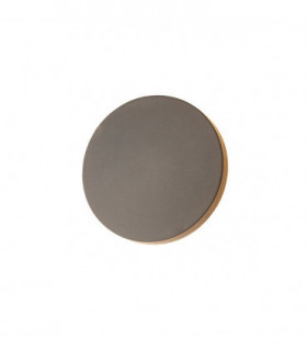 Integrated LED Wall Grey Smooth Cement 1 Light IP20