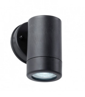 Outdoor Wall IP44 2.5W Black 1 Light IP44 - GU10