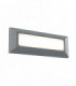 Outdoor Integrated LED Landscape Direct IP65 3W Grey Abs Plastic & Frosted Pc