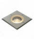 Outdoor Square IP65 50W Polished Stainless Steel & Clear Glass
