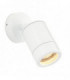 Outdoor Spot Wall IP65 7W Gloss White Paint & Clear Glass - GU10