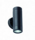 Outdoor Up Down 2 Light Wall IP44 5W Black Polypropylene