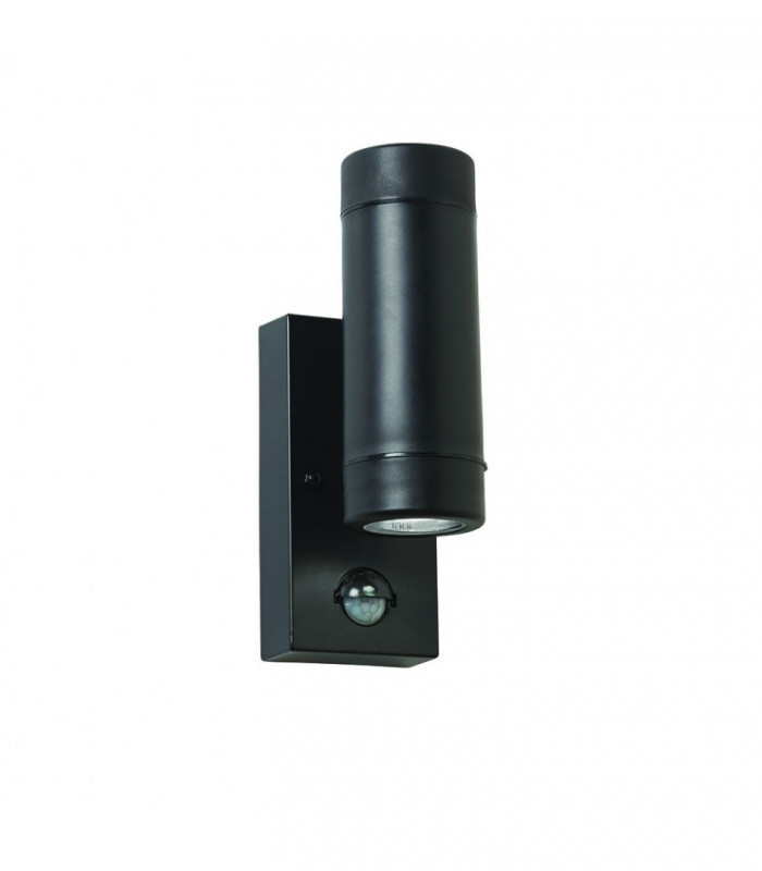 Outdoor Up Down 2 Light Wall IP44 5W Black Polypropylene