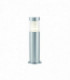 Outdoor Coastal Floor Post IP44 10W Marine Grade Brushed Stainless Steel