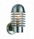 Outdoor Wall 1 Light IP44 60W Polished Stainless Steel