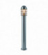Outdoor Floor Bollard IP44 60W Polished Stainless Steel