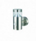 Outdoor Wall PIR IP44 3.3W Brushed Stainless Steel