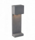 Outdoor Bollard Light Grey, IP65, GU10