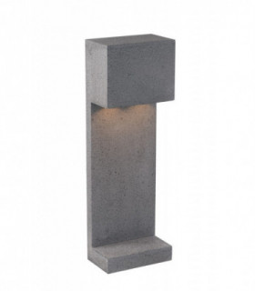 Outdoor Bollard Light Grey, IP65, GU10