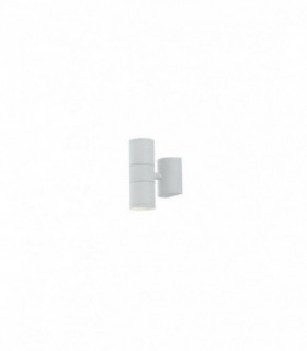 Outdoor Up Down Wall Light White IP44, GU10
