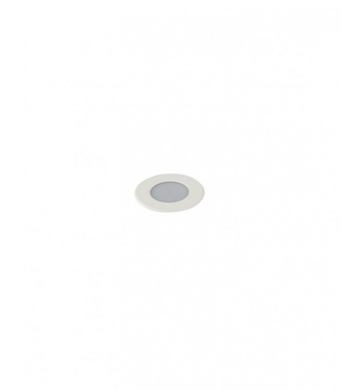 Outdoor LED Dimmable Rgb Recessed Downlights, White, IP65, 4000K