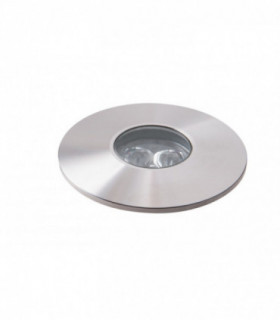 Outdoor LED Dimmable Integrated Recessed Ground Lights Rgb, Stainless Steel, IP67
