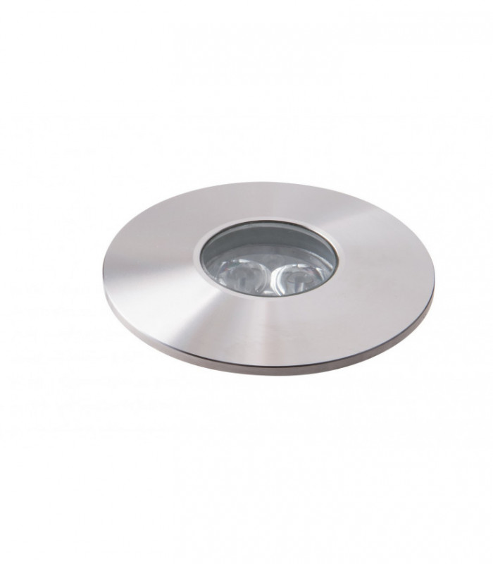 Outdoor LED Dimmable Integrated Recessed Ground Lights Rgb, Stainless Steel, IP67