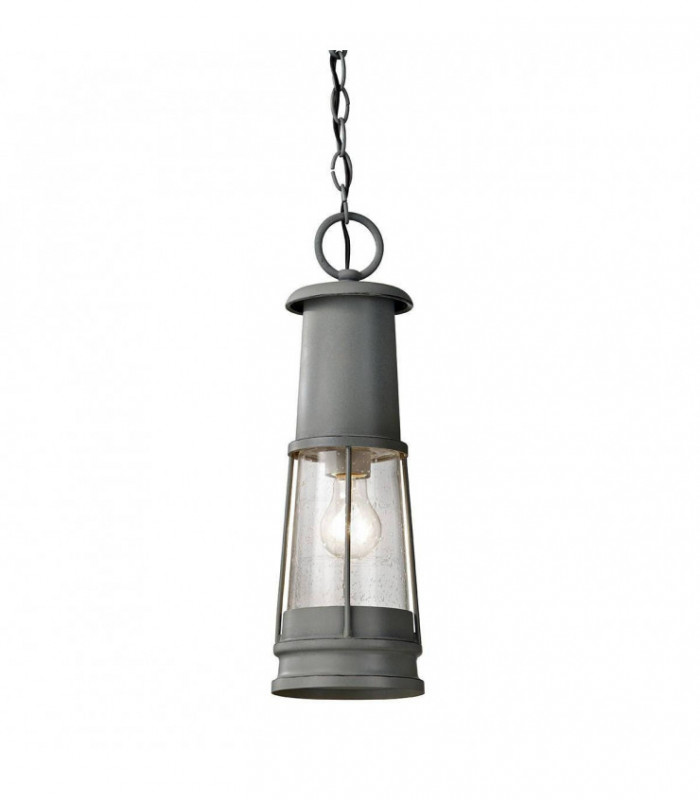 1 Light Outdoor Ceiling Pendant Light Storm Cloud, E27