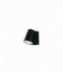 Outdoor Integrated LED Aluminum Downlight, Black, IP44, 4000K