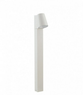 Outdoor Integrated LED Aluminum Bollard, White, IP44, 4000K