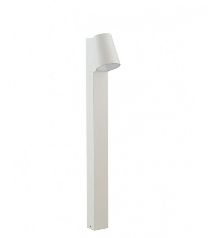 Outdoor Integrated LED Aluminum Bollard, White, IP44, 4000K