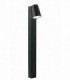 Outdoor Integrated LED Aluminum Bollard, Black, IP44, 4000K