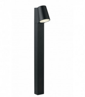 Outdoor Integrated LED Aluminum Bollard, Black, IP44, 4000K