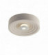 Outdoor Integrated LED Concrete Surface Mounted Ceiling Lamp, White, IP44, 4000K