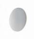 Outdoor Integrated LED Aluminum Flush Wall Lamp, White Matt, IP54, 4000K