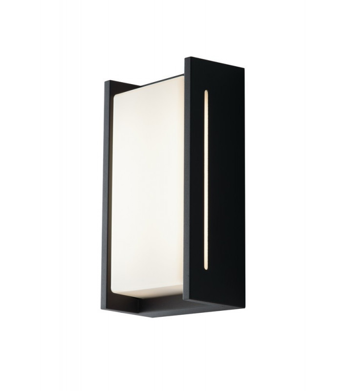 Outdoor LED Aluminum Flush Wall Lamp, Anthracite, IP54, 4000K