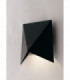 Outdoor LED Aluminium Down Wall Lamp, Black Matt, IP54, 4000K