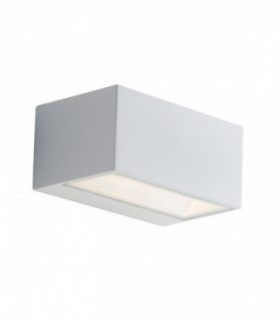 Outdoor Integrated LED Up Down Wall Light, White, Transparent, IP54, 4000K