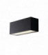 Outdoor Integrated LED Up Down Wall Light, Charcoal, Transparent, IP54, 4000K