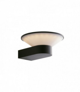 Outdoor LED Dimmable Rgb Wall Light + Cct With Smart Wi-Fi, Compatible With Devices Voice Control, Anthracite, IP54