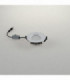 Outdoor LED Recessed Downlight With Adjustment For Kelvin, Matt White, IP40, 3000- 4000-6000K