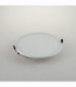 Outdoor Recessed Downlight With Surface Mount Edge, Matt White, IP40, 4000K