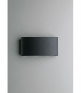 Outdoor Integrated LED Flush Wall Light, Antracite, IP54, 4000K