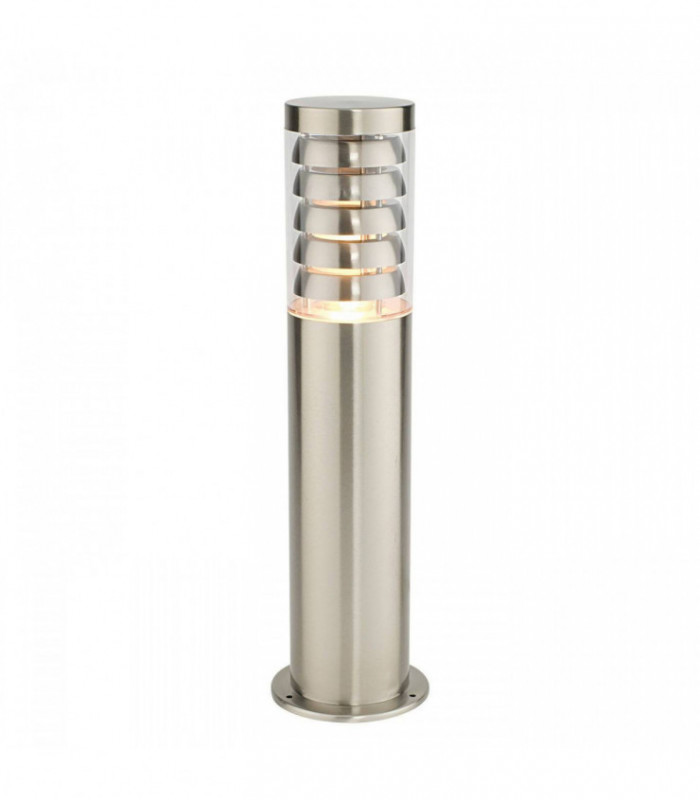 Outdoor Bollard Light Stainless Steel, Polycarbonate IP44, E27