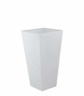 Outdoor RGBW LED Portable Vase Lamp, White, IP65, Rgb+4000K