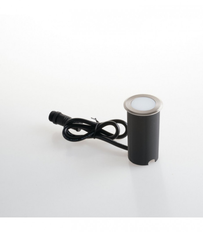 Outdoor LED Recessed Ground And Wall Recessed Light, Steel, IP67, Rgb+4000K